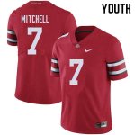 NCAA Ohio State Buckeyes Youth #7 Teradja Mitchell Red Nike Football College Jersey FLQ4045QV